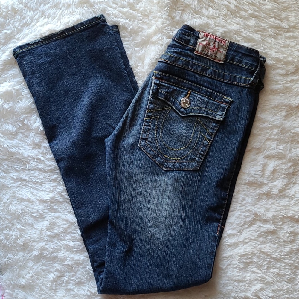 True Religion World Tour Becky Boot Jeans Size 28